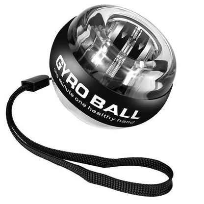 Wrist Gyro Ball Power Trainer - Forearm and Finger Strengthening Device